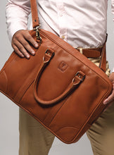 Tan Laptop Bag