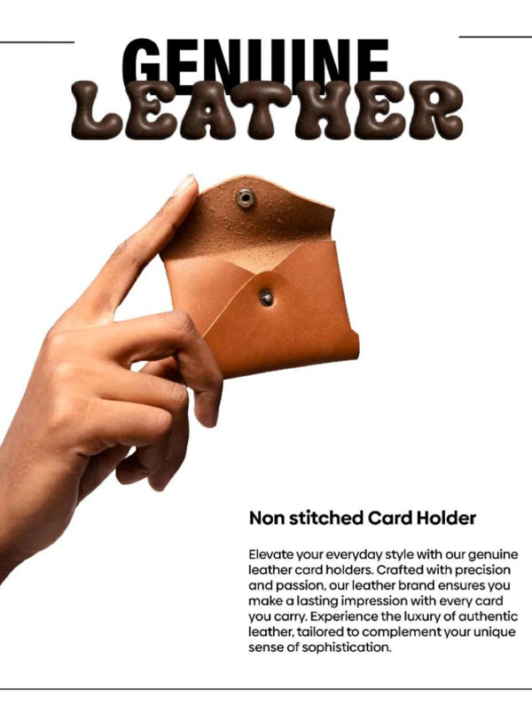 Non-Stitched Card Holder