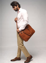 Tan Laptop Bag