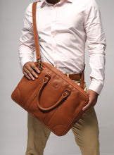 Tan Laptop Bag